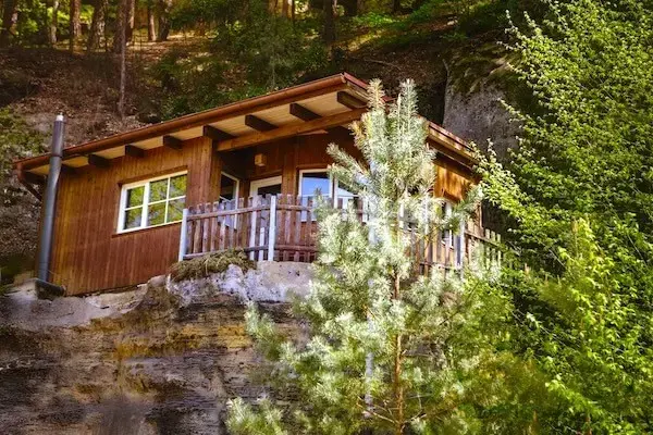 Interiér chaty Malběnka